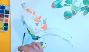 Aquarelle Koi Fish!-Atelier Toriko