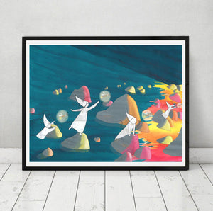 Only Lonely Cloak *Posters*-Accessories-Atelier Toriko
